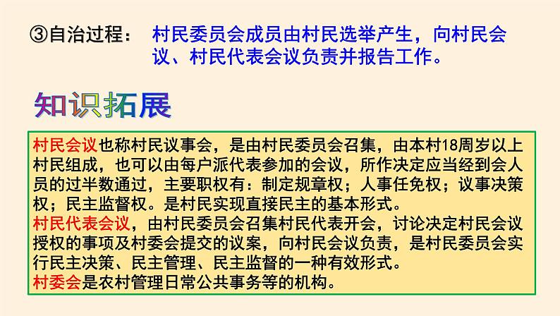 6.3基层群众自治制度 课件07