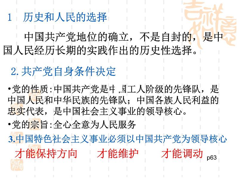 课件PPT 高一政治课件：6.1中国共产党执政：历史和人民的选择（课件）（新人教版必修2）07