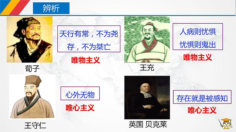 课件PPT 1.2 哲学的基本问题（课件）-【上好政治课】2020-2021学年高二上学期必修四同步备课系列（新教材部编版）第8页
