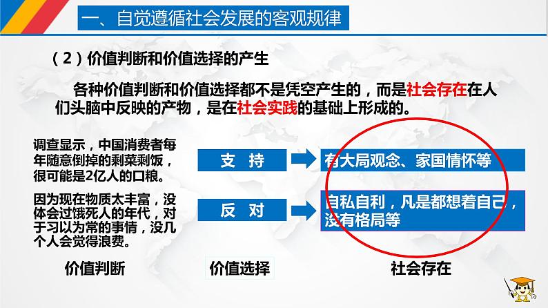 课件PPT 6.2 价值判断与价值选择（课件）-【上好政治课】2020-2021学年高二上学期必修四同步备课系列（新教材部编版）第5页