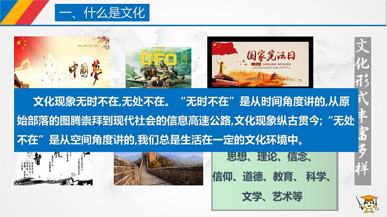 课件PPT 7.1 文化的内涵与功能（课件）-【上好政治课】2020-2021学年高二上学期必修四同步备课系列（新教材部编版）06