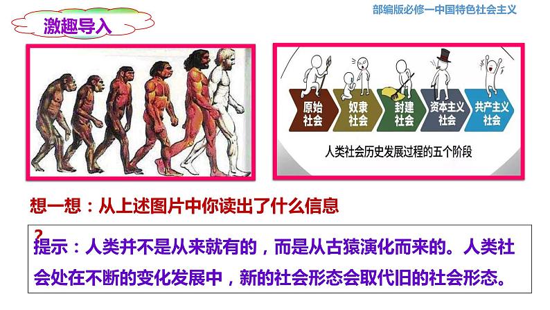 课件PPT 第1课第1框第1目从原始社会到奴隶社会03