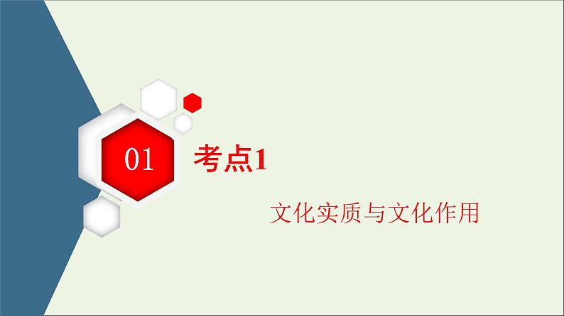 课件 2021高考政治二轮复习第1部分专题整合突破8文化作用与文化发展第1课时客观题满分固本课件第8页