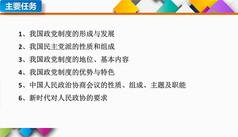 6.1 中国共产党领导的多党合作和政治协商制度 课件08