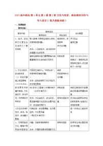 高中政治思品人教版 (新课标)必修3 文化生活第一单元 文化与生活第一课 文化与社会2 文化与经济、政治教学设计