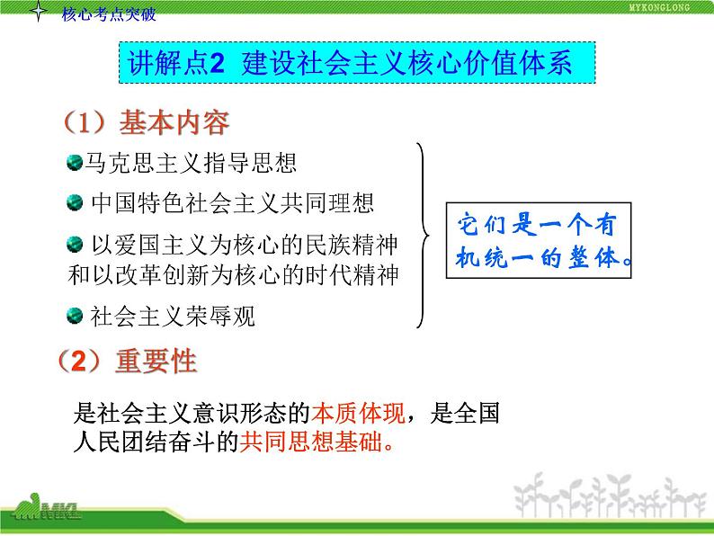 人教版高中政治复习课件：3-4.9推动社会主义文化大发展大繁荣08