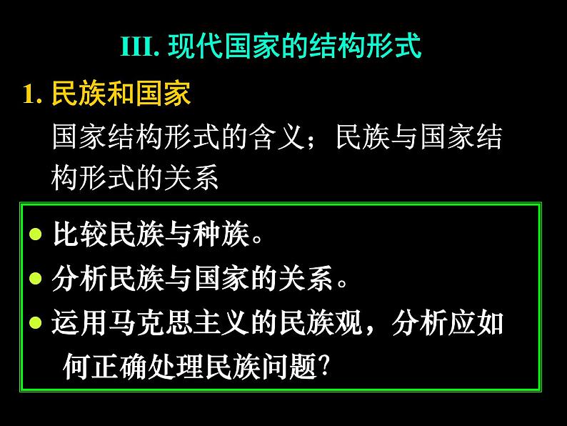 高中政治课件：现代国家的结构形式04