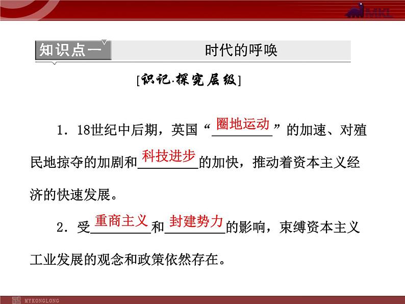 新人教版政治选修2专题1  第1框  斯密的理论贡献08