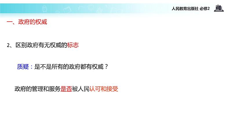 【教学课件】《第二单元综合探究 政府的权威从何而来》（人教）04