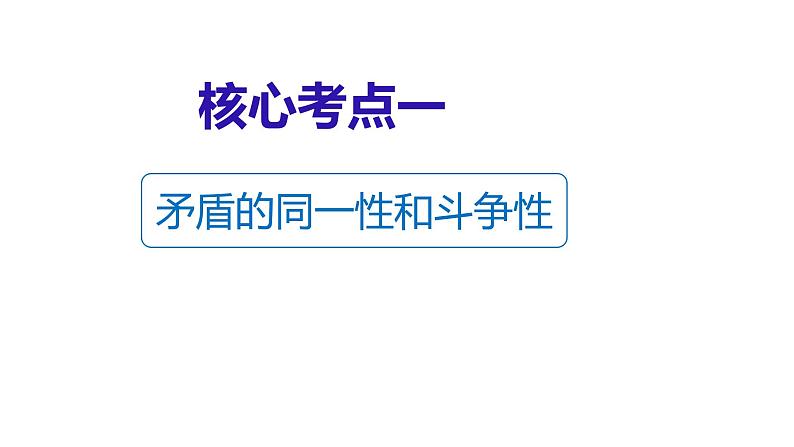 人教版高中政治一轮复习《矛盾观》课件第3页