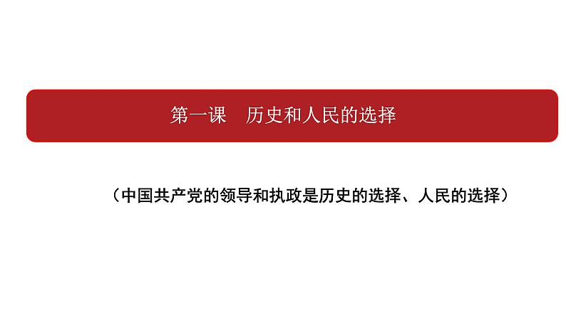 高中 政治思品 人教统编版  必修3 政治与法治 第一单元第一课 历史和人民的选择  中华人民共和国成立前各种政治力量 课件04