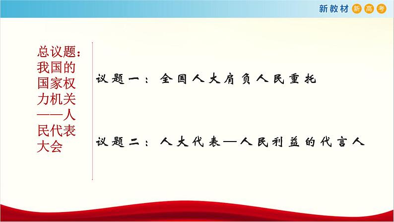 第五课 我国的根本政治制度   人民代表大会：我国的国家权力机关第3页