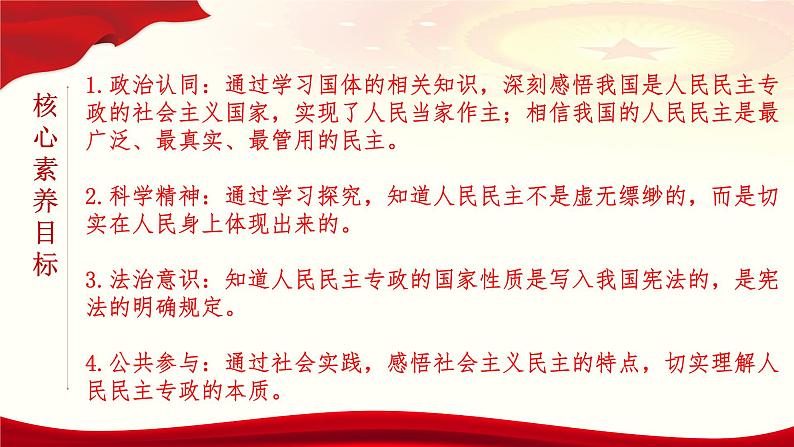 第四课 人民民主专政的社会主义国家  人民民主专政：本质是人民当家作主 课件05