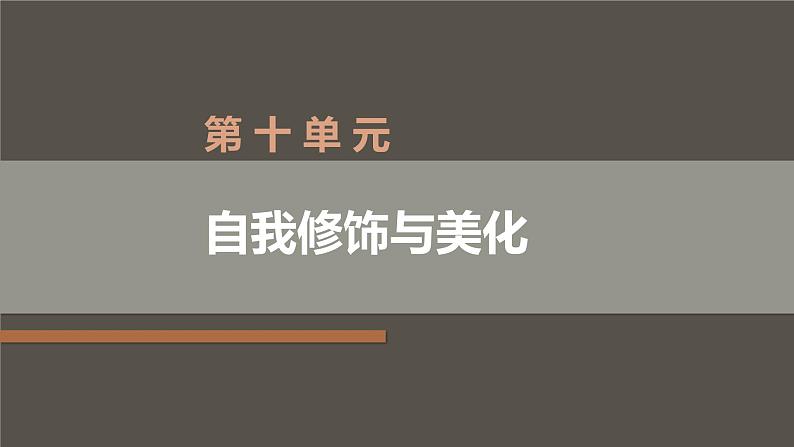 中职美术 华东师大版 美术鉴赏与实践  第10单元  自我修饰与美化-课件02