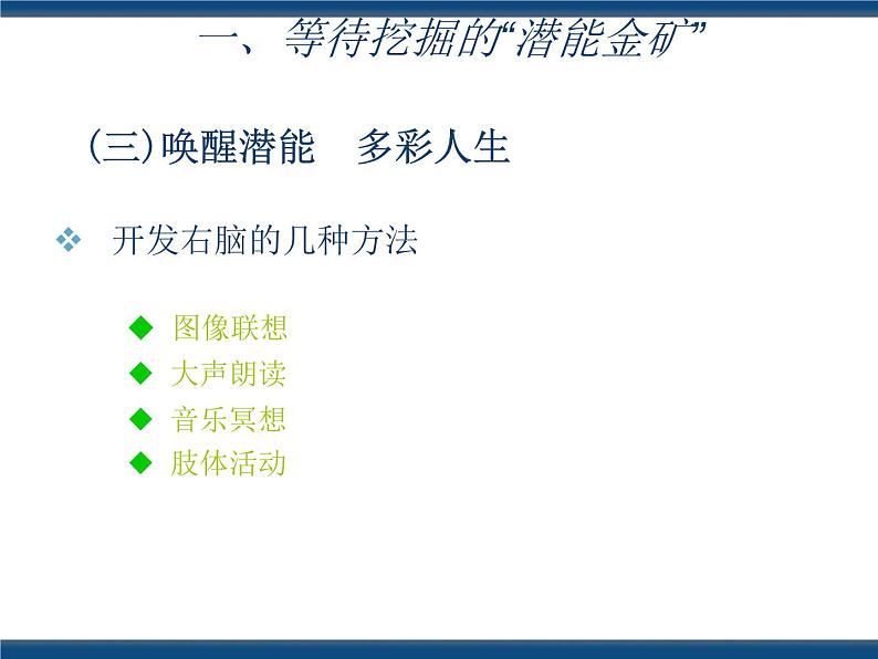 人教版（中职）心理健康 4.2 挖掘潜能 掌控学习 课件08