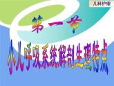 《儿科护理》第10章 第1节 小儿呼吸系统解剖生理特点 课件