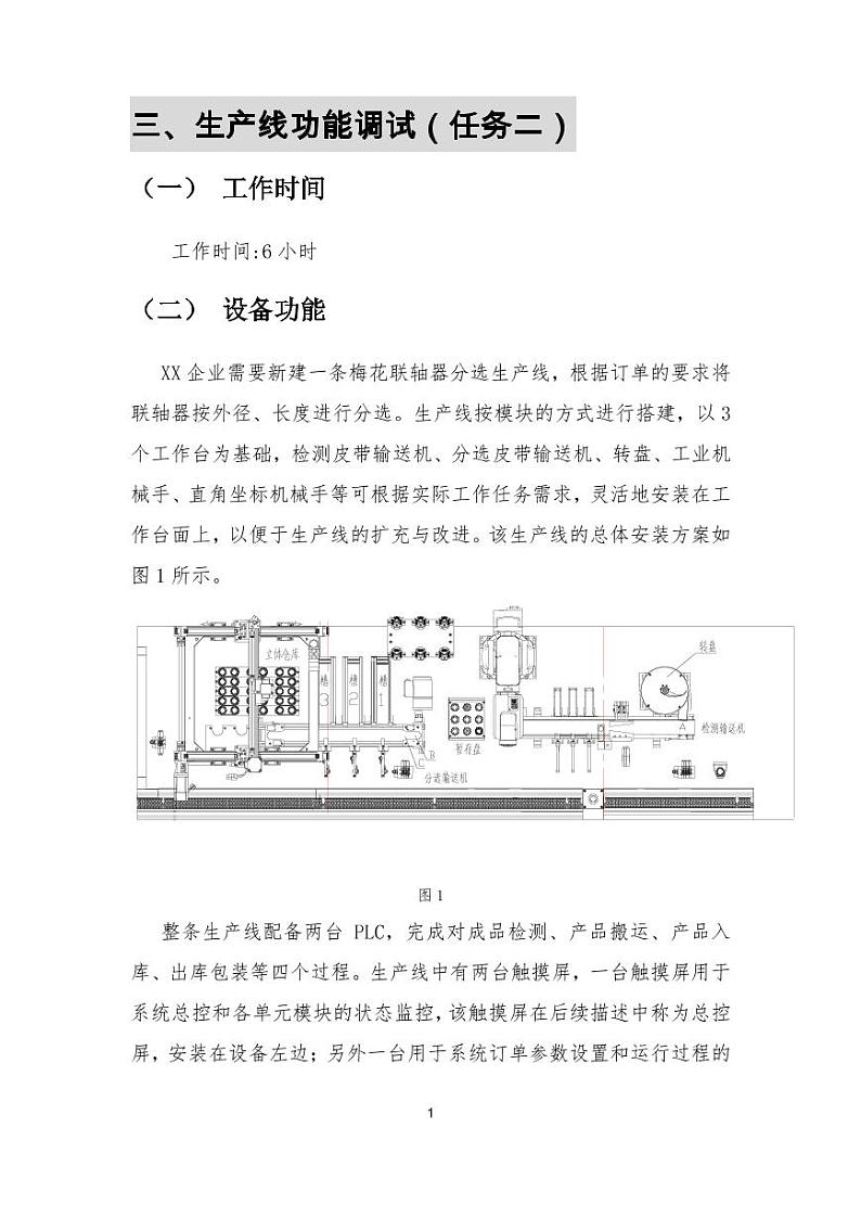 2022年全国职业院校技能大赛中职组 机电一体化设备组装与调试赛项模拟赛题（PDF版）02