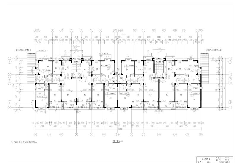 2022年全国职业院校技能大赛中职组 建筑CAD赛项模拟赛题（word版）01