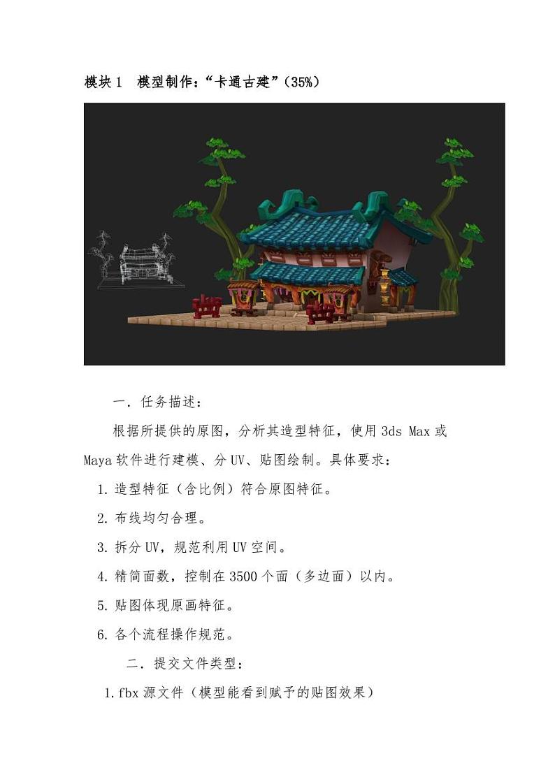 2022年全国职业院校技能大赛中职组 虚拟现实（VR）制作与应用赛项模拟赛题（PDF版）02