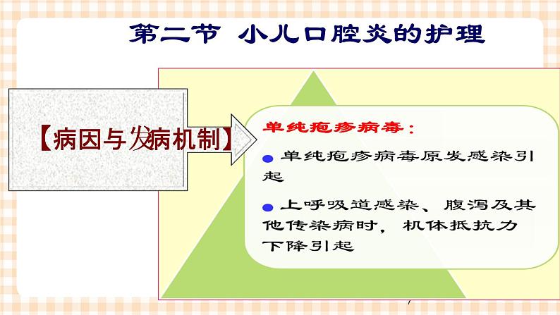 第9章 第2节 小儿口腔炎的护理 课件+学案07