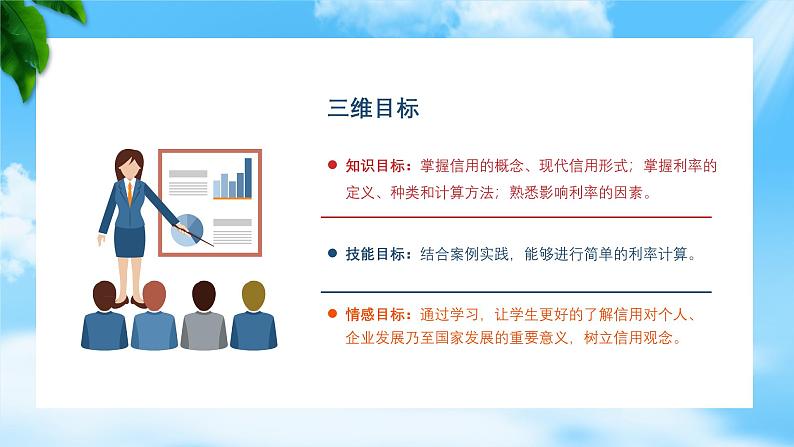 任务5.3、5.4 学会讲信用、关注利息和利息率（教学课件）《财政与金融基础知识》高教社（第四版）同步精品课堂02