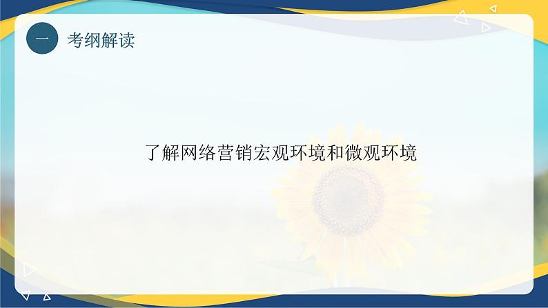 专题三 网络营销环境分析（课件）职教高考电子商务专业《网络营销实务》第3页