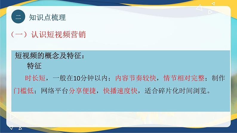 专题十视频营销 （课件）职教高考电子商务专业《网络营销实务》第7页