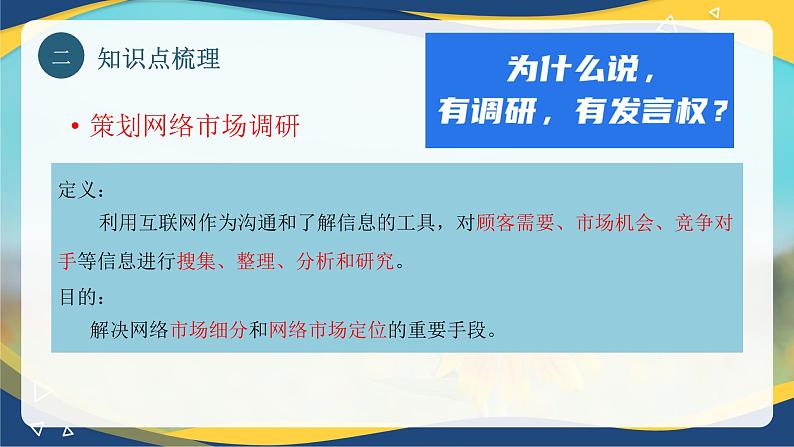 专题四 网络市场调研（课件）职教高考电子商务专业《网络营销实务》06