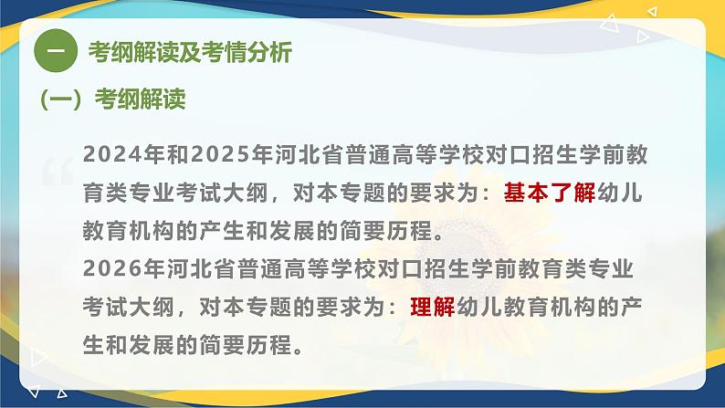 专题三 幼儿教育及幼儿教育机构的产生和发展（课件）-《幼儿教育学基础》（北师大版第2版）高考备考（河北省）第3页