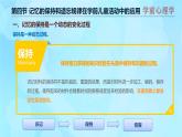 學(xué)前心理學(xué)00384 第五章 第四節(jié) 記憶的保持和遺忘規(guī)律在學(xué)前兒童活動(dòng)中的應(yīng)用PPT課件