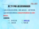 學(xué)前心理學(xué)00384 第三章 第二節(jié) 學(xué)前兒童注意發(fā)展的趨勢PPT課件