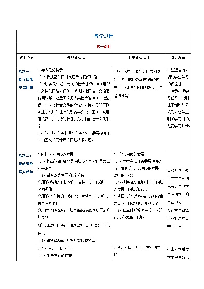 2.1.1《走进网络社会》课件+教案+习题+任务书02