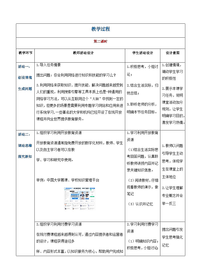 2.5.2《探索网络学习》课件+教案+习题+任务书02