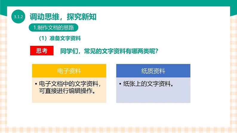 3.1.2 《新建文档》课件+教案+习题+任务书06