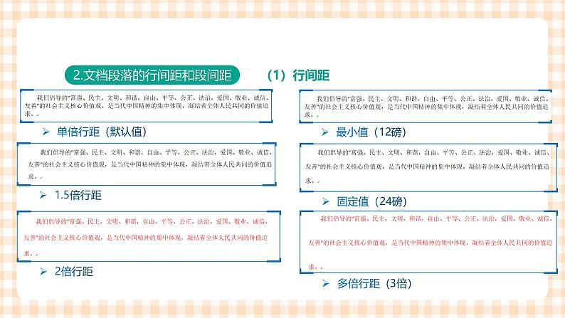 3.2.2《设置段落格式》课件+教案+习题+任务书08