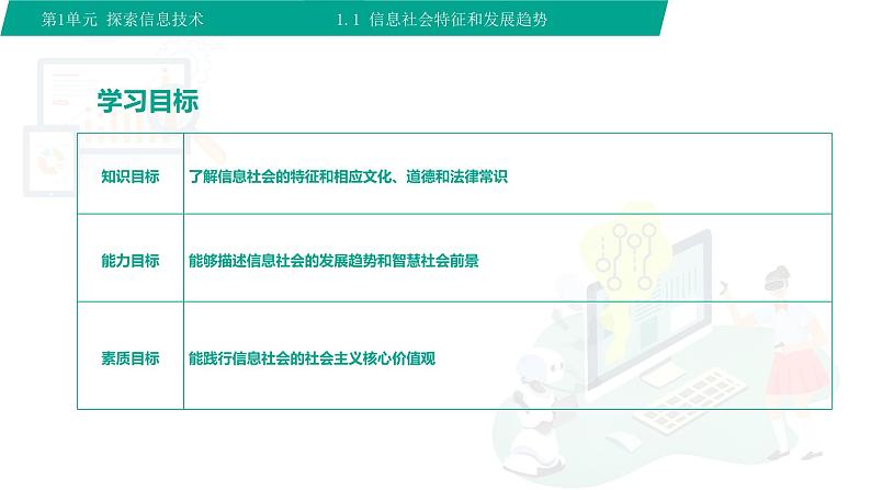 【中职专用】中职高中信息技术  高教版2021 基础模块上册 1.1.2  信息社会特征和发展趋势（课件）02