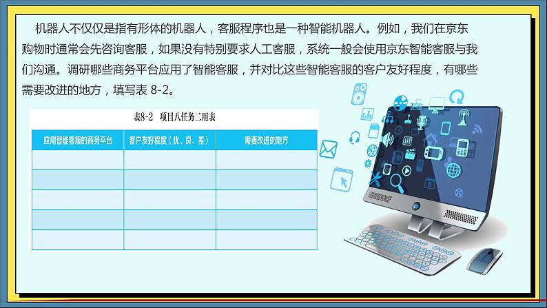 35高教版信息技术《8.2 探寻机器人 任务1 走近机器人  》PPT课件和教案02