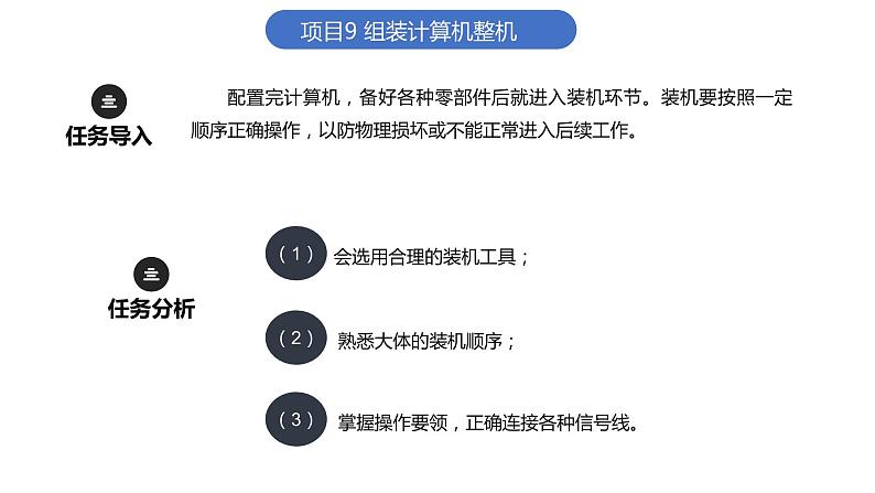 09《项目9 组装计算机整机》 ppt课件第1页