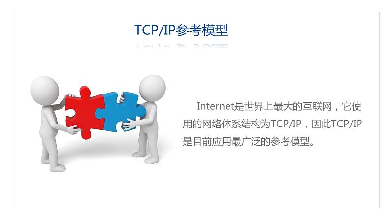 11高教版 中职 信息技术 第三章  计算机网络技术 计算机网络技术基础  3.3TCP IP网络协议课件PPT01