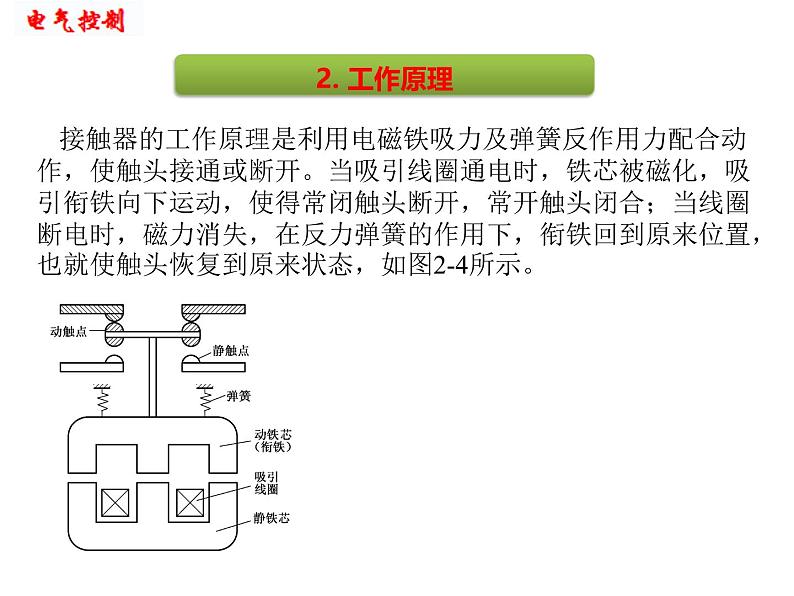 中职《电气控制与PLC实训教程（第3版）》（人邮版·2022）项目2 电动机的点动、连续运行控制 课件07