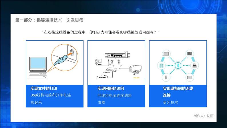 电子工业版（2021）中职信息技术基础模块上册1.3.2《连接信息技术设备》课件第7页