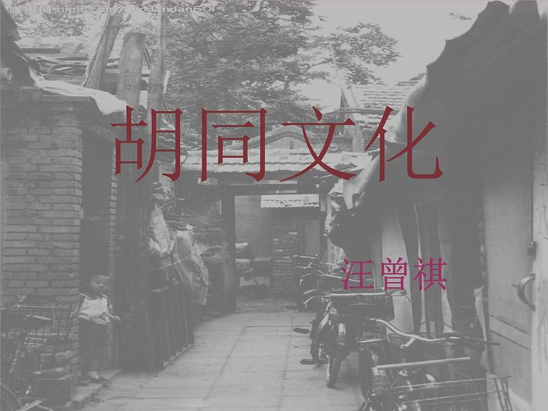 【高教版】中职语文拓展模块：第1课《胡同文化》ppt课件（3）第4页