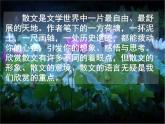 (人教版)中职语文基础模块下册同步课件：第16课《荷塘月色》
