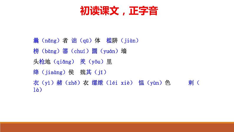 人教版中职语文基础模块上册第七单元 报任安书 课件08