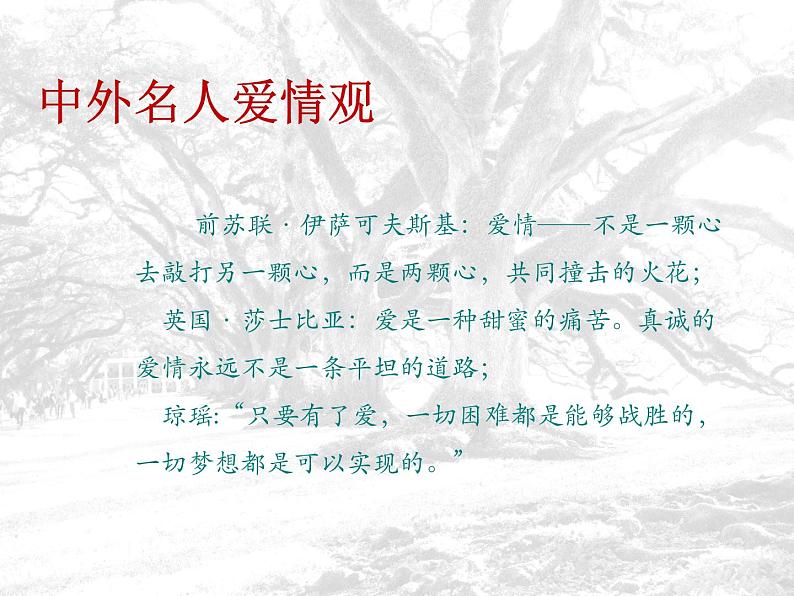 高教版（中职）语文基础模块 上册 《致橡树》课件04