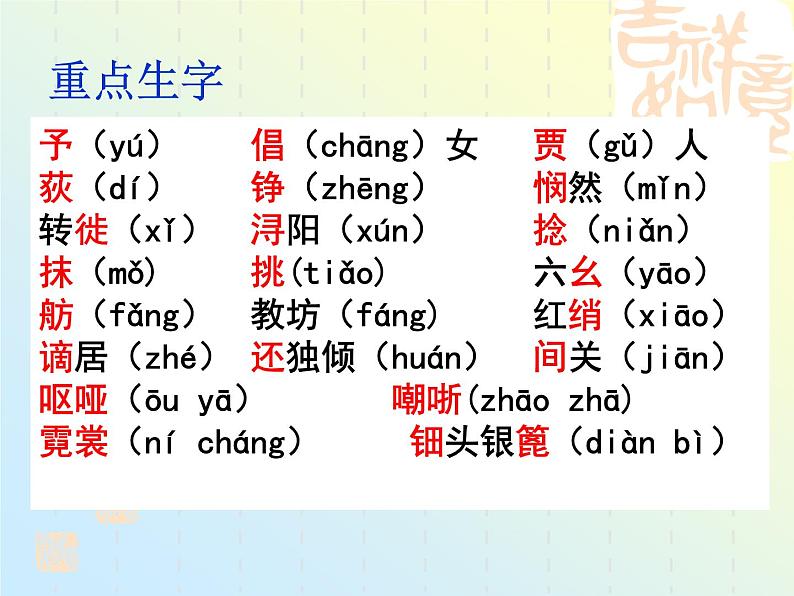 高教版语文《琵琶行》PPT课件06