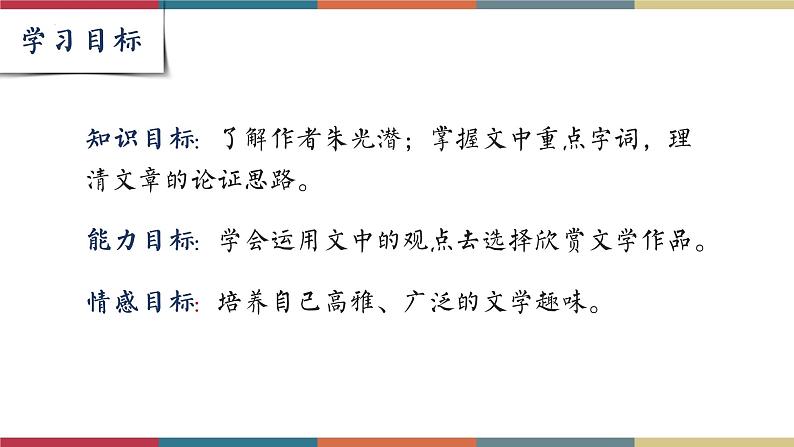 高教版中职高二语文同步教学拓展模块 17《文学的趣味》课件第2页