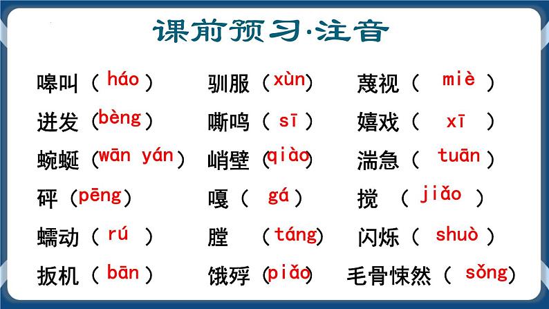 高教版中职高中语文基础模块上册 第2单元 《像山那样思考》课件05