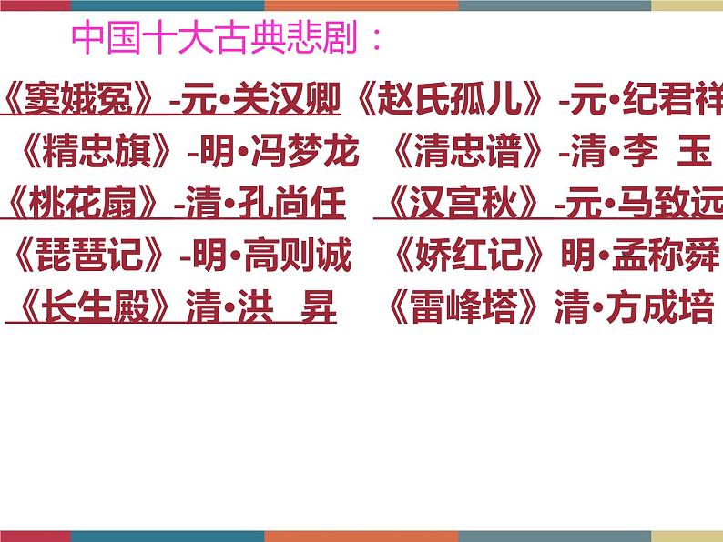 高教版中职高一语文基础模块下册 第3单元 11《窦娥冤》课件第7页