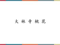 高教版（中职）基础模块 下册第四单元课外古代诗词诵读大林寺桃花  白居易优质ppt课件